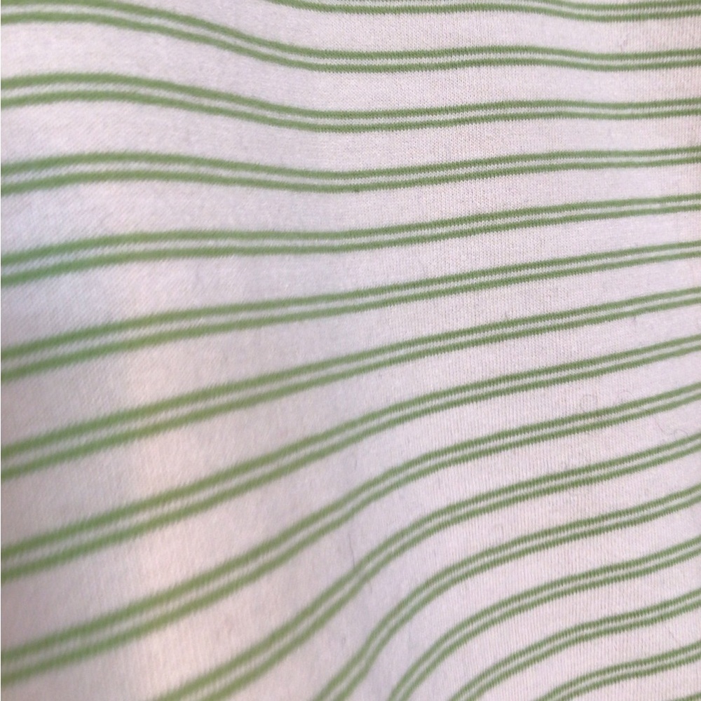 ZYIA Striped Crewneck Sweater Cream & Olive Green Size XXL - Picture 7 of 11